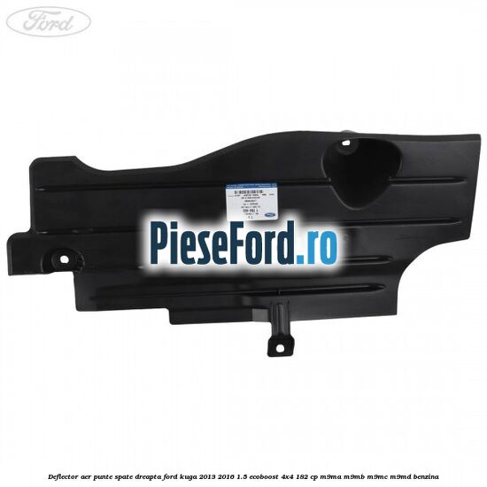 Deflector aer punte spate dreapta Ford Kuga 2013-2016 1.5 EcoBoost 4x4 182 cp M9MA, M9MB, M9MC, M9MD benzina