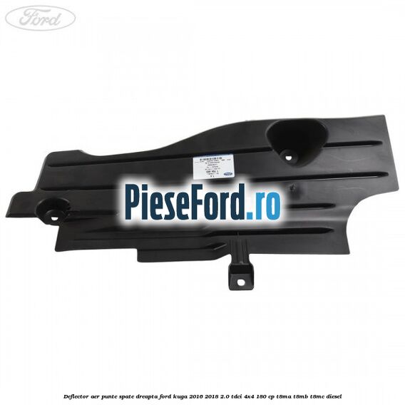 Deflector aer punte spate dreapta Ford Kuga 2016-2018 2.0 TDCi 4x4 180 cp T8MA, T8MB, T8MC diesel