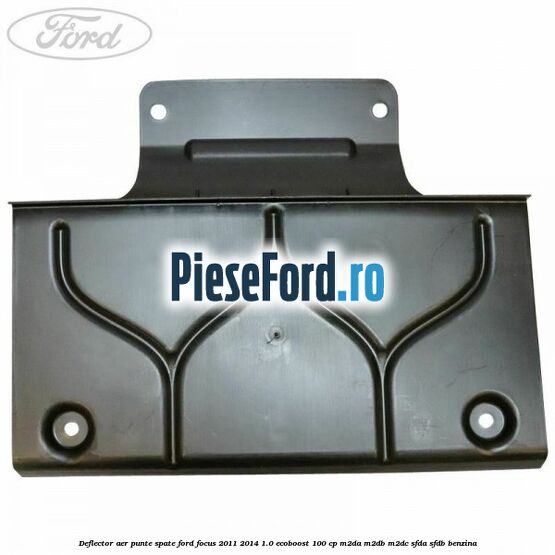 Deflector aer punte spate Ford Focus 2011-2014 1.0 EcoBoost 100 cp M2DA, M2DB, M2DC, SFDA, SFDB benzina