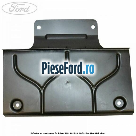 Deflector aer punte spate Ford Focus 2011-2014 1.6 TDCi 115 cp T1DA, T1DB diesel