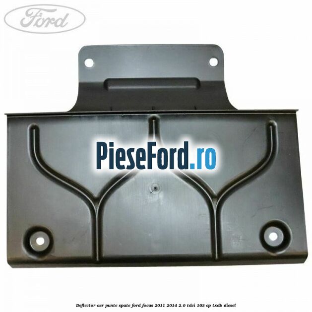 Deflector aer punte spate Ford Focus 2011-2014 2.0 TDCi 163 cp TXDB diesel