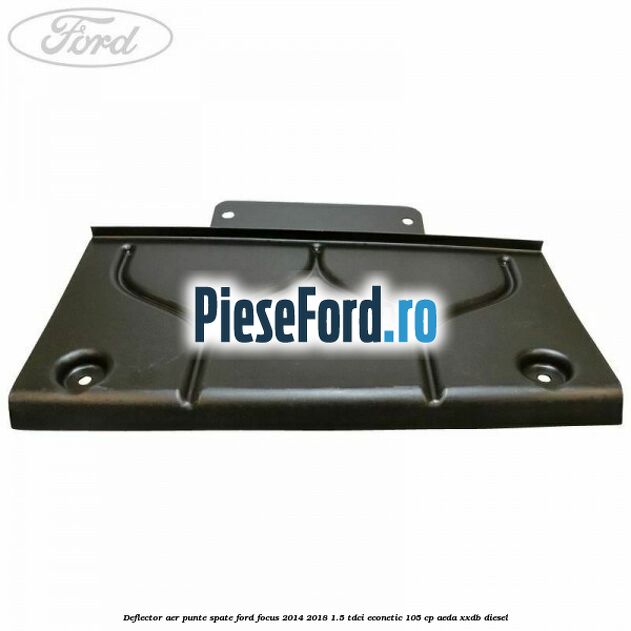 Deflector aer punte spate Ford Focus 2014-2018 1.5 TDCi ECOnetic 105 cp AEDA, XXDB diesel