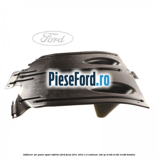 Deflector aer punte spate inferior Ford Focus 2011-2014 1.0 EcoBoost 125 cp M1DA, M1DC, M1DD benzina
