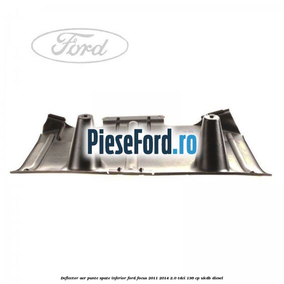 Deflector aer punte spate inferior Ford Focus 2011-2014 2.0 TDCi 136 cp UKDB diesel