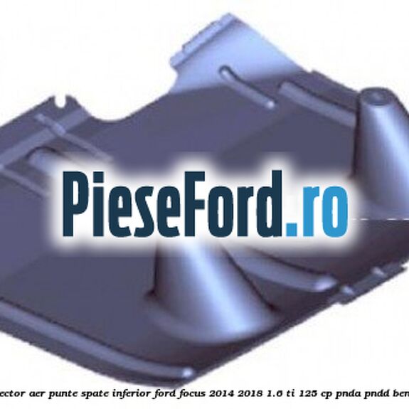 Deflector aer punte spate inferior Ford Focus 2014-2018 1.6 Ti 125 cp Deflector aer punte spate inferior Ford Focus 2014-2018 1.6 Ti 125 cp PNDA, PNDD benzina