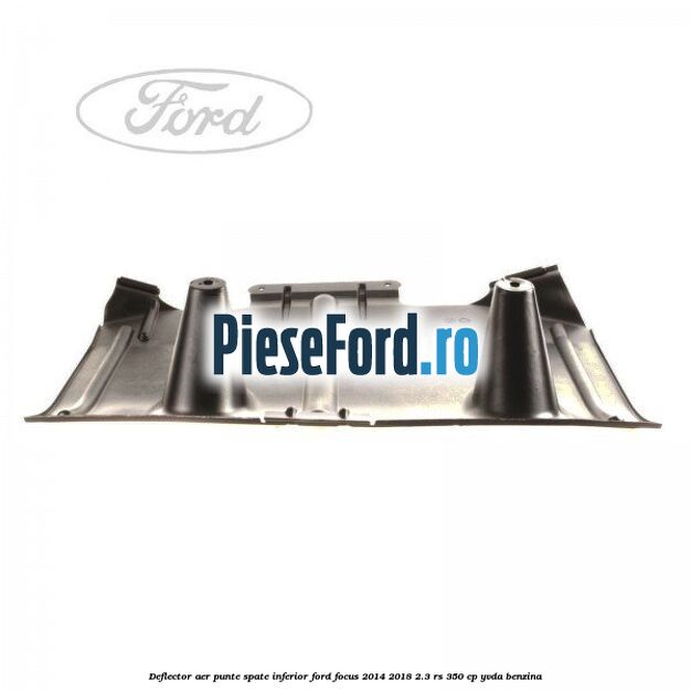 Deflector aer punte spate inferior Ford Focus 2014-2018 2.3 RS 350 cp YVDA benzina