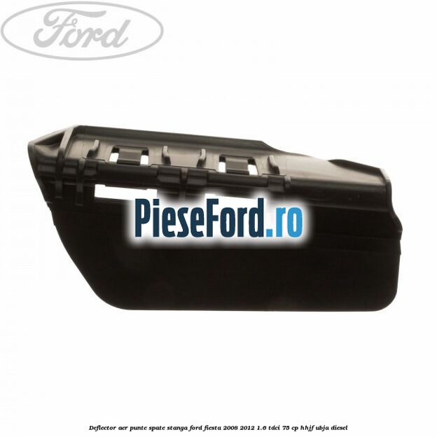 Deflector aer punte spate stanga Ford Fiesta 2008-2012 1.6 TDCi 75 cp HHJF, UBJA diesel