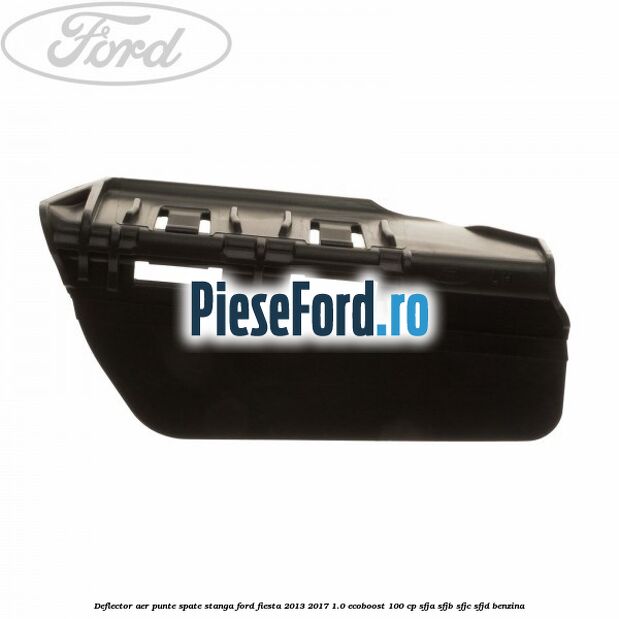 Deflector aer punte spate stanga Ford Fiesta 2013-2017 1.0 EcoBoost 100 cp Deflector aer punte spate stanga Ford Fiesta 2013-2017 1.0 EcoBoost 100 cp SFJA, SFJB, SFJC, SFJD benzina