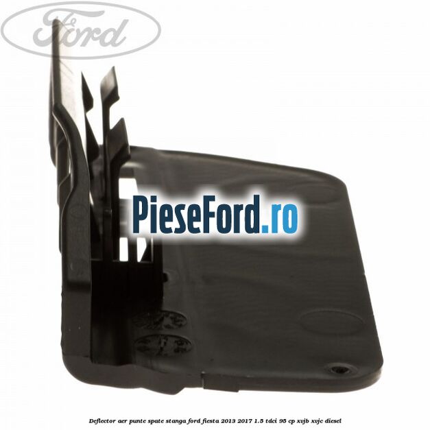 Deflector aer punte spate stanga Ford Fiesta 2013-2017 1.5 TDCi 95 cp XVJB, XVJC diesel