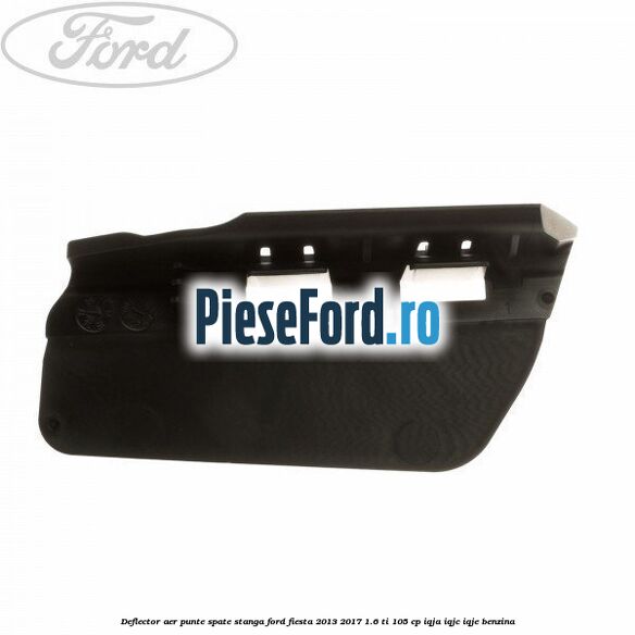 Deflector aer punte spate stanga Ford Fiesta 2013-2017 1.6 Ti 105 cp IQJA, IQJC, IQJE benzina