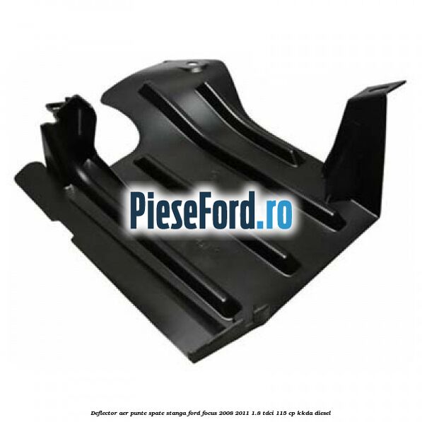 Deflector aer punte spate stanga Ford Focus 2008-2011 1.8 TDCi 115 cp KKDA diesel