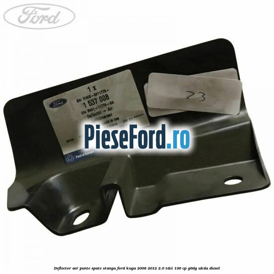 Deflector aer punte spate stanga Ford Kuga 2008-2012 2.0 TDCi 136 cp G6DG, UKDA diesel