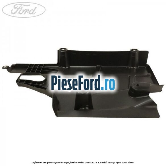 Deflector aer punte spate stanga Ford Mondeo 2014-2018 1.6 TDCi 115 cp NGCA, U3CA diesel