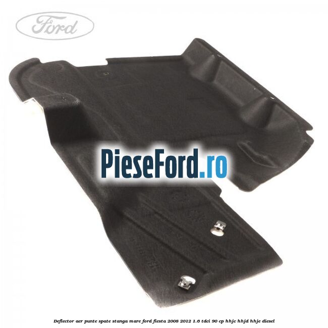Deflector aer punte spate stanga mare Ford Fiesta 2008-2012 1.6 TDCi 90 cp HHJC, HHJD, HHJE diesel