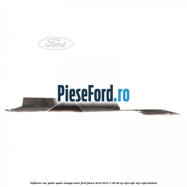 Deflector aer punte spate stanga mare Ford Fiesta 2013-2017 1.25 60 cp Deflector aer punte spate stanga mare Ford Fiesta 2013-2017 1.25 60 cp STJA, STJB, STJC, STJD benzina