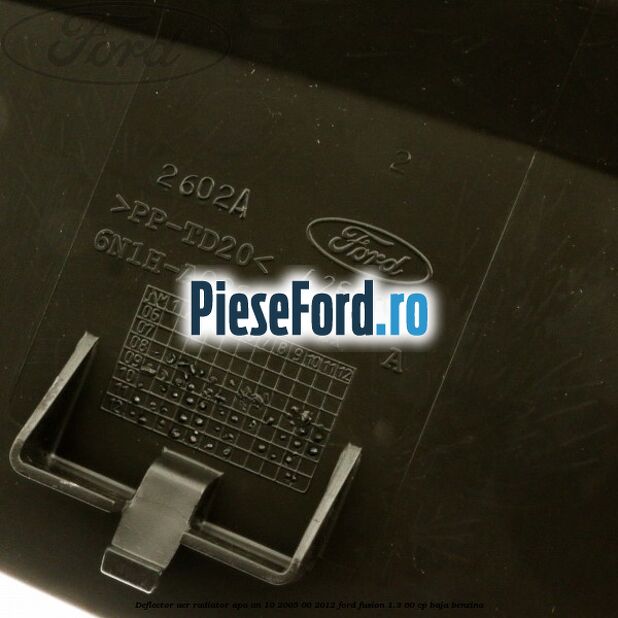 Deflector aer radiator apa an 10/2005-06/2012 Ford Fusion 1.3 60 cp BAJA benzina