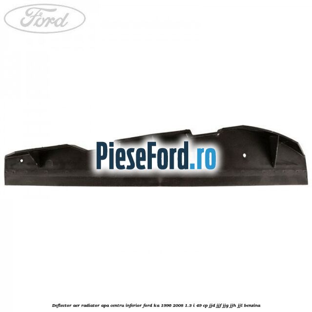 Deflector aer radiator apa centru inferior Ford Ka 1996-2008 1.3 i 49 cp Deflector aer radiator apa centru inferior Ford Ka 1996-2008 1.3 i 49 cp JJD, JJF, JJG, JJH, JJL benzina