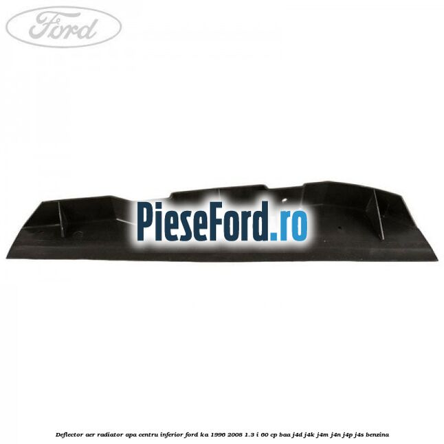 Deflector aer radiator apa centru inferior Ford Ka 1996-2008 1.3 i 60 cp BAA, J4D, J4K, J4M, J4N, J4P, J4S benzina