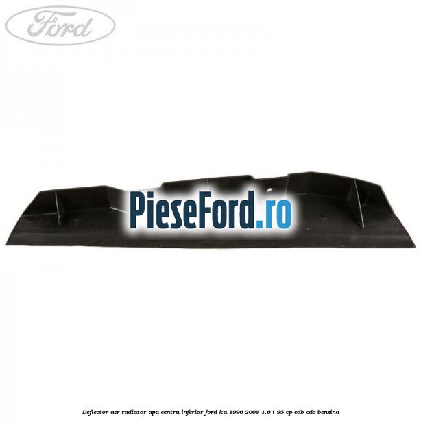 Deflector aer radiator apa centru inferior Ford Ka 1996-2008 1.6 i 95 cp CDB, CDC benzina