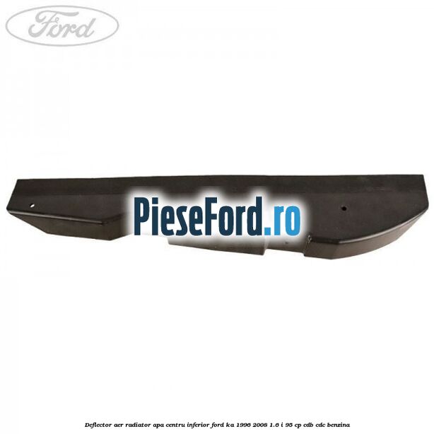 Deflector aer radiator apa centru inferior Ford Ka 1996-2008 1.6 i 95 cp CDB, CDC benzina