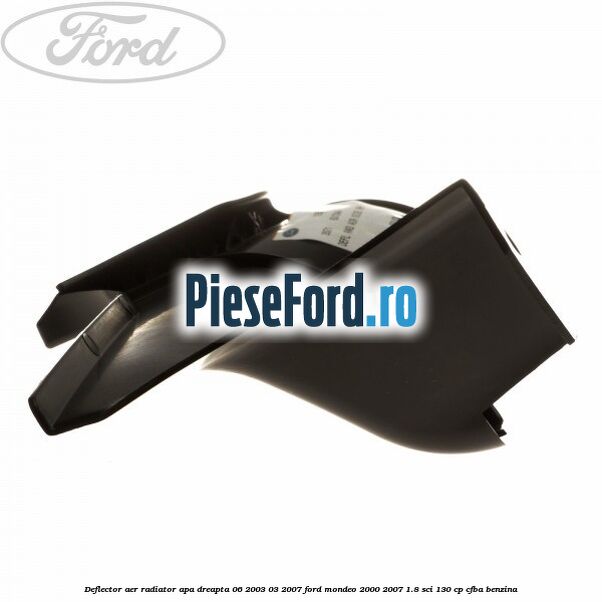 Deflector aer radiator apa dreapta 06/2003-03/2007 Ford Mondeo 2000-2007 1.8 SCi 130 cp CFBA benzina