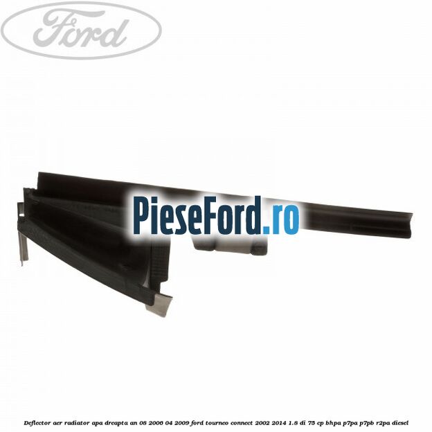 Deflector aer radiator apa dreapta an 08/2006-04/2009 Ford Tourneo Connect 2002-2014 1.8 Di 75 cp BHPA, P7PA, P7PB, R2PA diesel