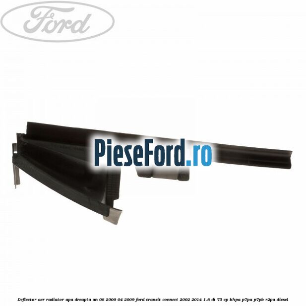 Deflector aer radiator apa dreapta an 08/2006-04/2009 Ford Transit Connect 2002-2014 1.8 Di 75 cp Deflector aer radiator apa dreapta an 08/2006-04/2009 Ford Transit Connect 2002-2014 1.8 Di 75 cp BHPA, P7PA, P7PB, R2PA diesel