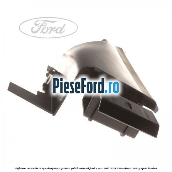 Deflector aer radiator apa dreapta cu grila cu paleti oscilanti Ford S-Max 2007-2014 2.0 EcoBoost 240 cp Deflector aer radiator apa dreapta cu grila cu paleti oscilanti Ford S-Max 2007-2014 2.0 EcoBoost 240 cp TPWA benzina