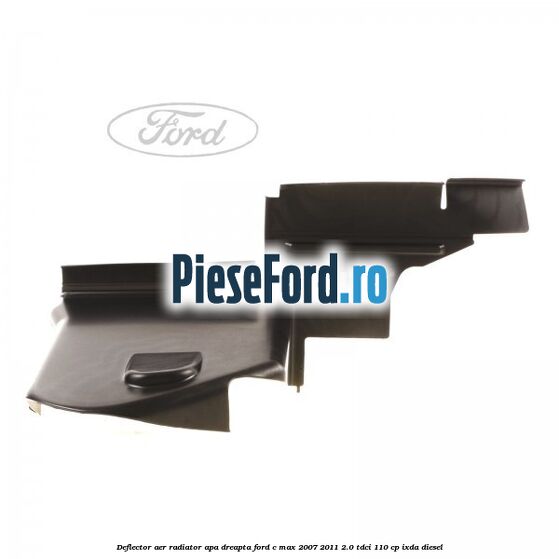Deflector aer radiator apa dreapta Ford C-Max 2007-2011 2.0 TDCi 110 cp IXDA diesel