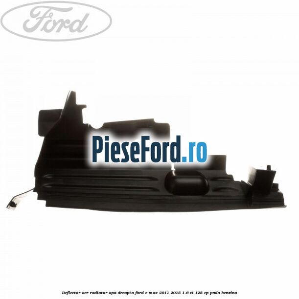 Deflector aer radiator apa dreapta Ford C-Max 2011-2015 1.6 Ti 125 cp PNDA benzina