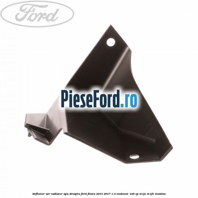 Deflector aer radiator apa dreapta Ford Fiesta 2013-2017 1.0 EcoBoost 125 cp