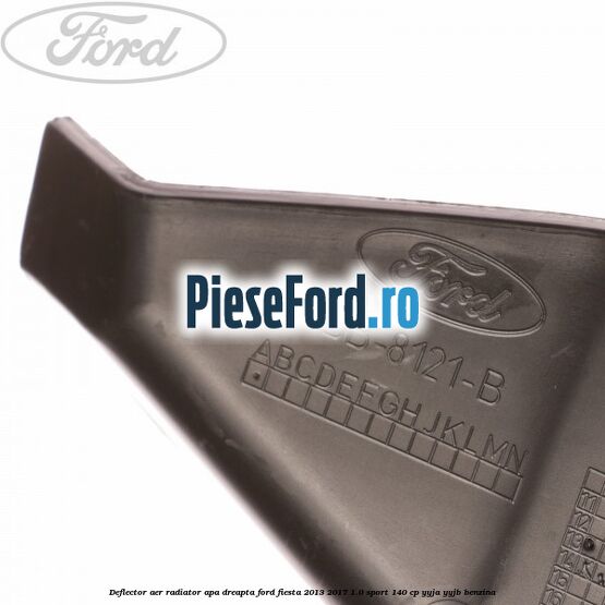 Deflector aer radiator apa dreapta Ford Fiesta 2013-2017 1.0 Sport 140 cp YYJA, YYJB benzina