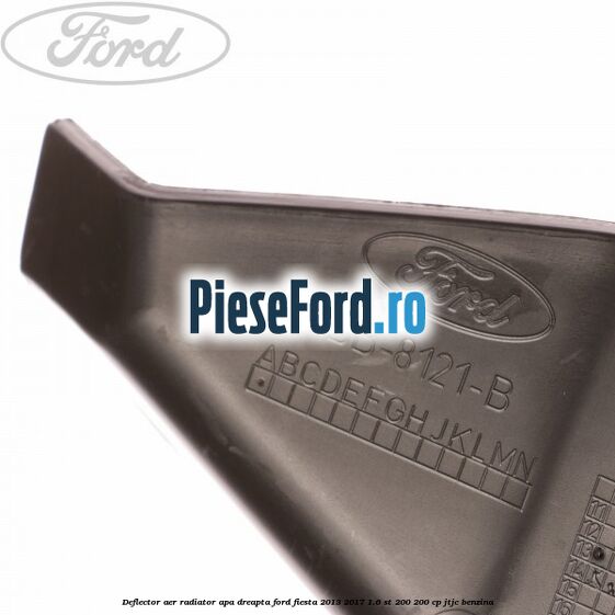 Deflector aer radiator apa dreapta Ford Fiesta 2013-2017 1.6 ST 200 200 cp JTJC benzina