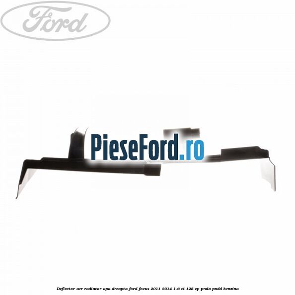 Deflector aer radiator apa dreapta Ford Focus 2011-2014 1.6 Ti 125 cp PNDA, PNDD benzina