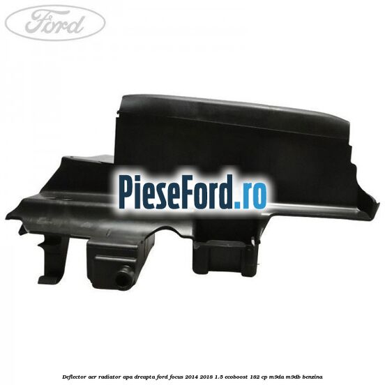 Deflector aer radiator apa dreapta Ford Focus 2014-2018 1.5 EcoBoost 182 cp M9DA, M9DB benzina