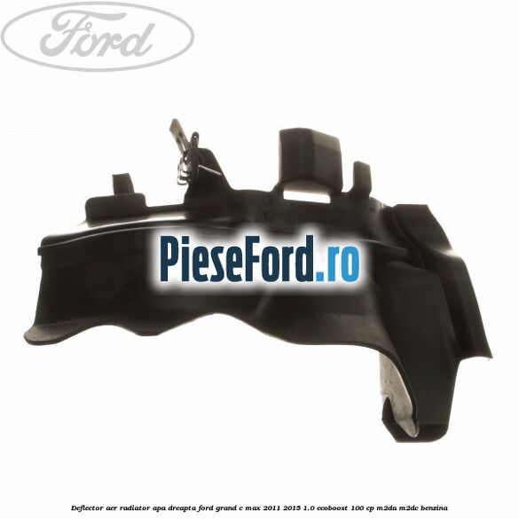 Deflector aer radiator apa dreapta Ford Grand C-Max 2011-2015 1.0 EcoBoost 100 cp M2DA, M2DC benzina