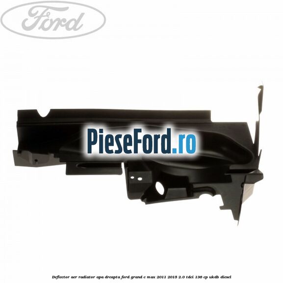 Deflector aer radiator apa dreapta Ford Grand C-Max 2011-2015 2.0 TDCi 136 cp UKDB diesel