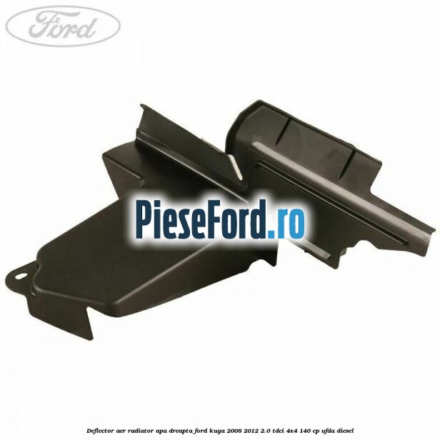 Deflector aer radiator apa dreapta Ford Kuga 2008-2012 2.0 TDCI 4x4 140 cp Deflector aer radiator apa dreapta Ford Kuga 2008-2012 2.0 TDCI 4x4 140 cp UFDA diesel
