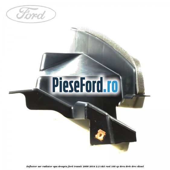 Deflector aer radiator apa dreapta Ford Transit 2006-2014 2.2 TDCi RWD 100 cp DRRA, DRRB, DRRC diesel