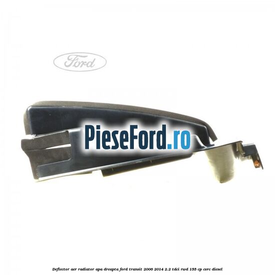 Deflector aer radiator apa dreapta Ford Transit 2006-2014 2.2 TDCi RWD 155 cp CVRC diesel