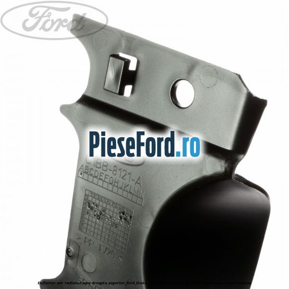 Deflector aer radiator apa dreapta superior Ford Fiesta 2013-2017 1.0 65 cp XMJA, XMJB, XMJC, XMJD benzina