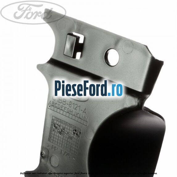 Deflector aer radiator apa dreapta superior Ford Fiesta 2013-2017 1.0 EcoBoost 100 cp SFJA, SFJB, SFJC, SFJD benzina