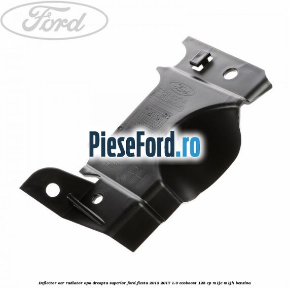 Deflector aer radiator apa dreapta superior Ford Fiesta 2013-2017 1.0 EcoBoost 125 cp M1JE, M1JH benzina