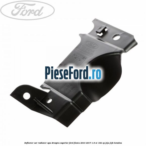 Deflector aer radiator apa dreapta superior Ford Fiesta 2013-2017 1.6 ST 182 cp JTJA, JTJB benzina