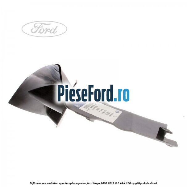 Deflector aer radiator apa dreapta superior Ford Kuga 2008-2012 2.0 TDCi 136 cp Deflector aer radiator apa dreapta superior Ford Kuga 2008-2012 2.0 TDCi 136 cp G6DG, UKDA diesel