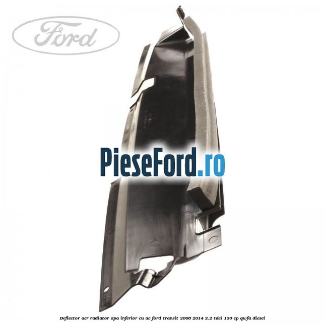 Deflector aer radiator apa inferior cu AC Ford Transit 2006-2014 2.2 TDCi 130 cp QWFA diesel