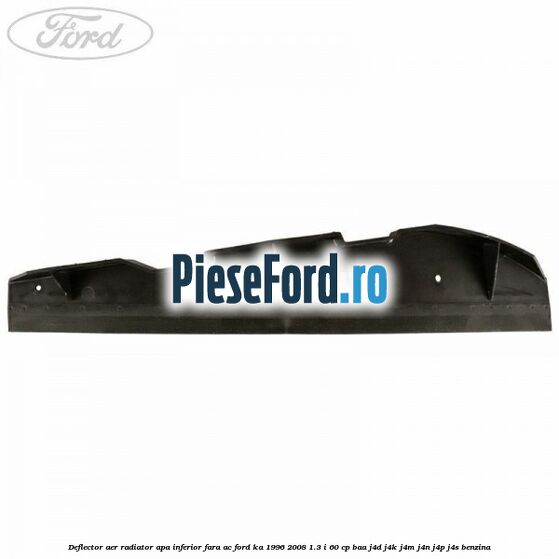 Deflector aer radiator apa inferior fara AC Ford Ka 1996-2008 1.3 i 60 cp BAA, J4D, J4K, J4M, J4N, J4P, J4S benzina