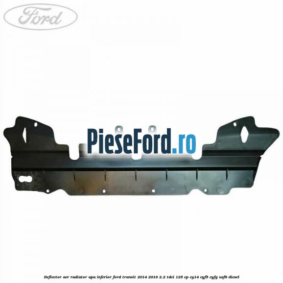 Deflector aer radiator apa inferior Ford Transit 2014-2018 2.2 TDCi 125 cp CY14, CYF5, CYFG, USF6 diesel
