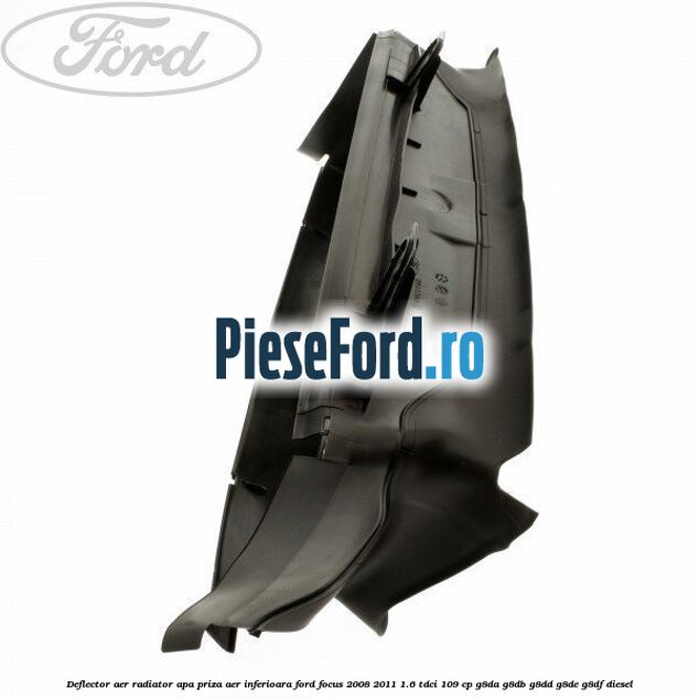 Deflector aer radiator apa, priza aer inferioara Ford Focus 2008-2011 1.6 TDCi 109 cp Deflector aer radiator apa, priza aer inferioara Ford Focus 2008-2011 1.6 TDCi 109 cp G8DA, G8DB, G8DD, G8DE, G8DF diesel