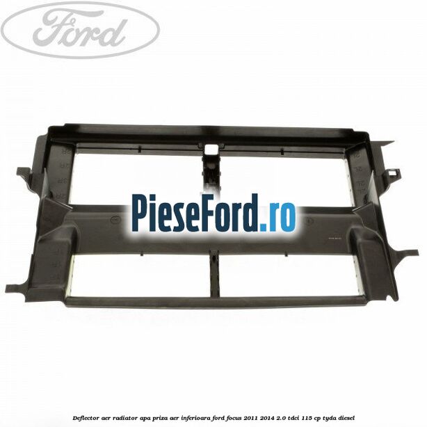 Deflector aer radiator apa, priza aer inferioara Ford Focus 2011-2014 2.0 TDCi 115 cp TYDA diesel